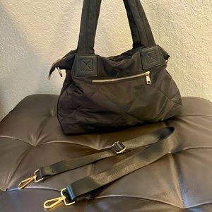 Black Quilted Bag